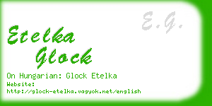 etelka glock business card